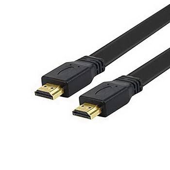 Amazon | HDMIビデオオーディオフラットケーブル、1.4V高速 (1.5